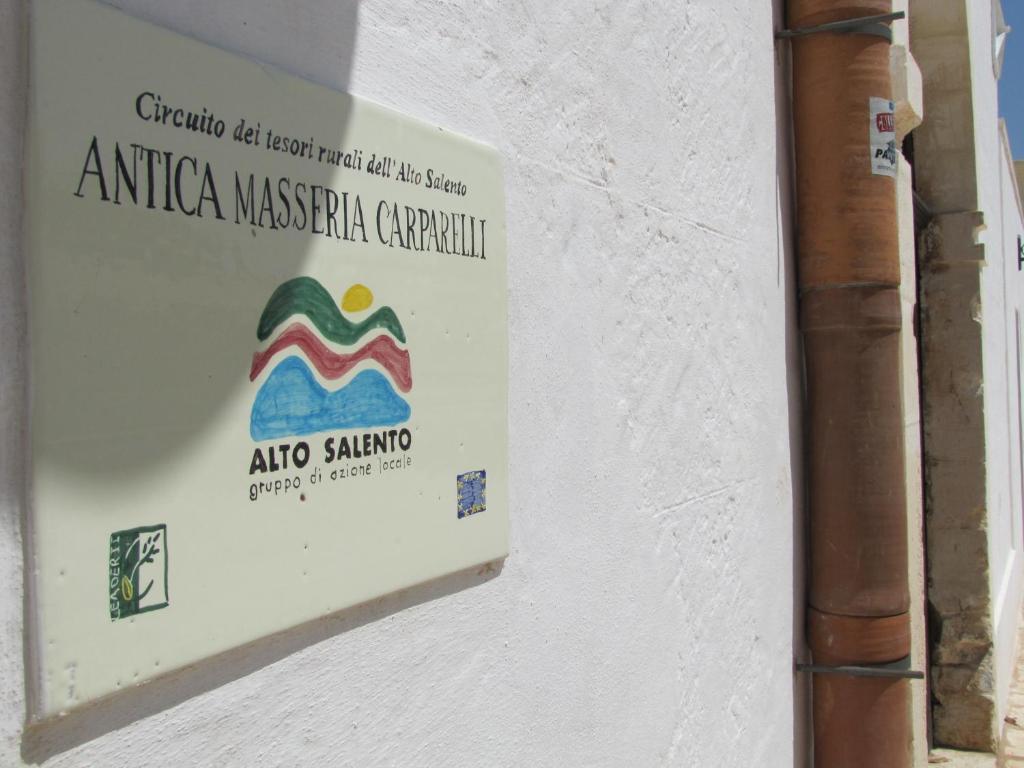 Antica Masseria Carparelli Casa de hóspedes Ostuni Exterior foto